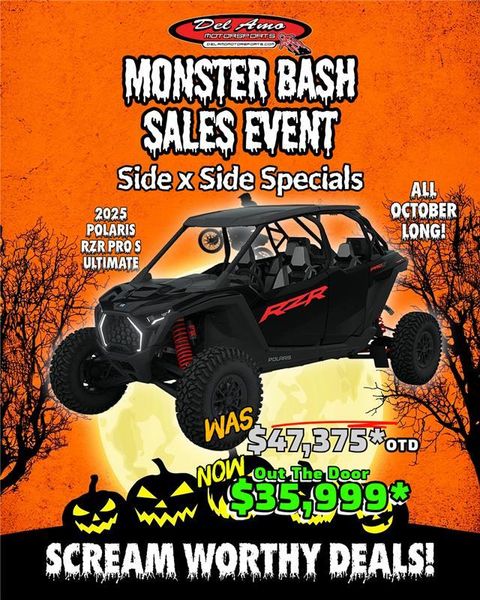 New 2025 Polaris RZR PRO S ULTIMATE 