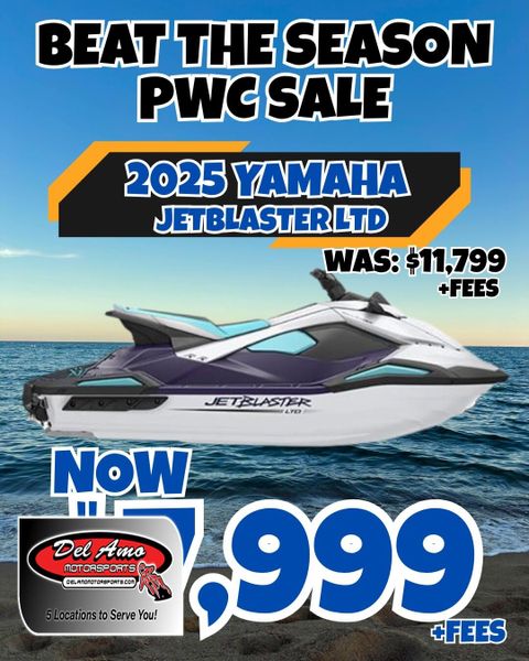 New 2025 Yamaha JETBLASTER LTD Image 1