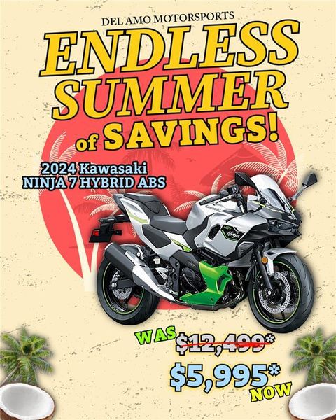 New 2024 Kawasaki NINJA 7 HYBRID ABS 