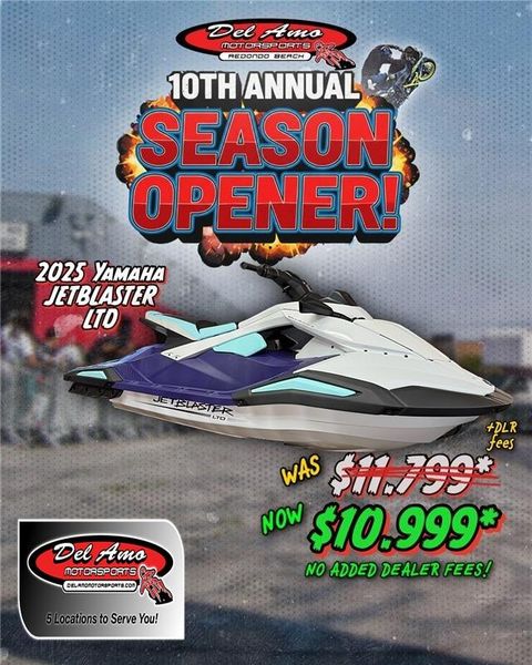 New 2025 Yamaha JETBLASTER LTD 