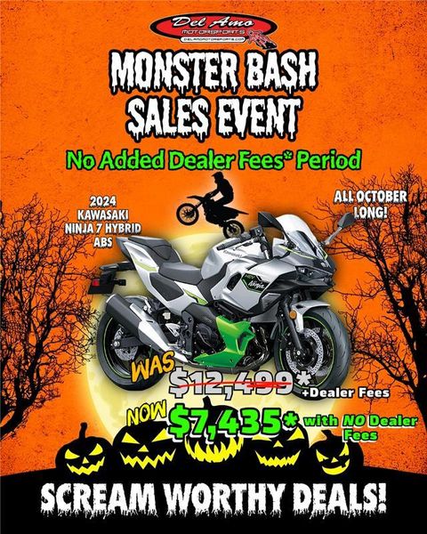 New 2024 Kawasaki NINJA 7 HYBRID ABS 