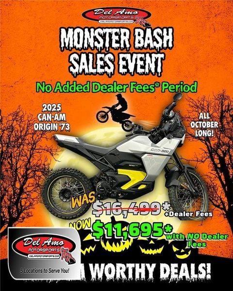 New 2025 Can-Am ORIGIN '73 