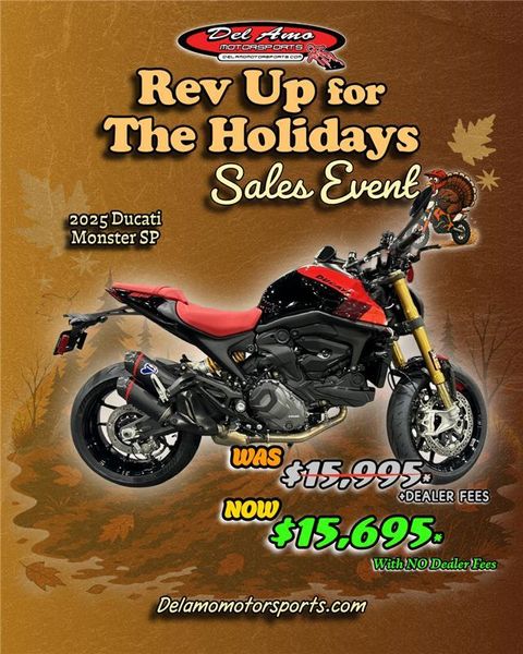 New 2025 Ducati MONSTER SP 