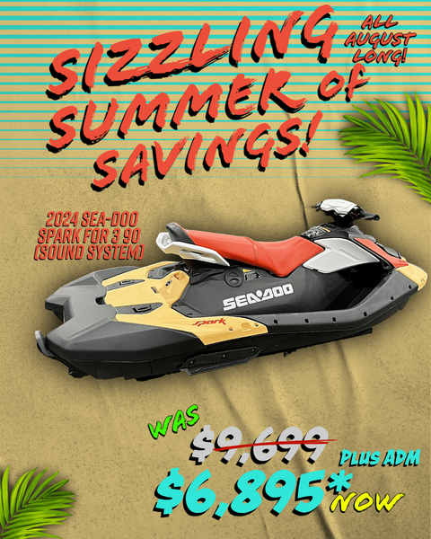 New 2024 Sea-Doo SPARK FOR 3 90 (SOUND SYSTEM) Image 1