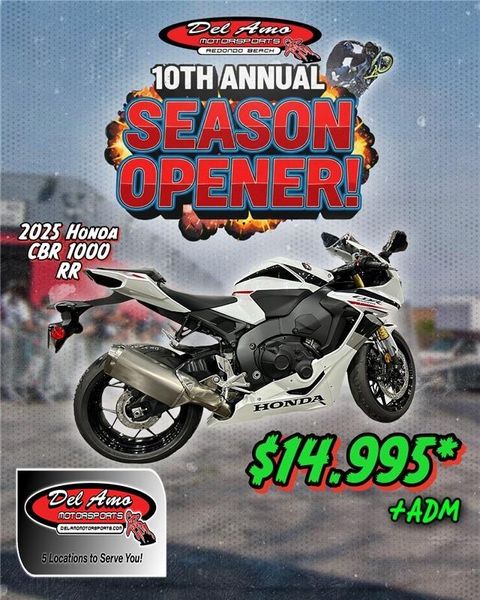 New 2025 Honda CBR1000RR 