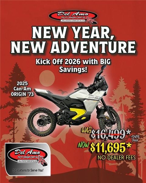 New 2025 Can-Am ORIGIN '73 