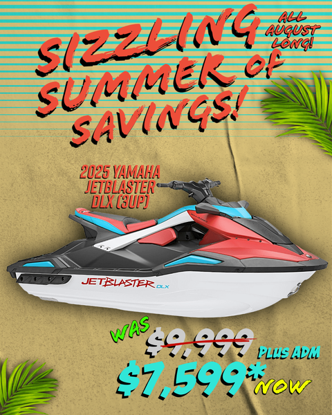 New 2025 Yamaha JETBLASTER DLX (3UP) Image 1