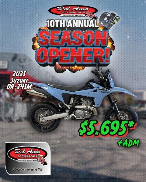 New 2025 Suzuki DR-Z4SM 