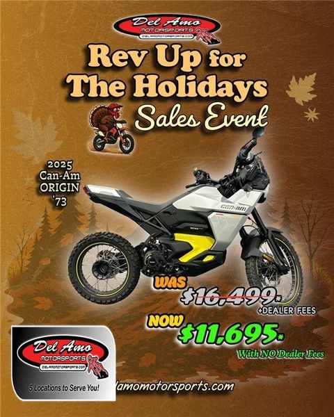 New 2025 Can-Am ORIGIN '73 
