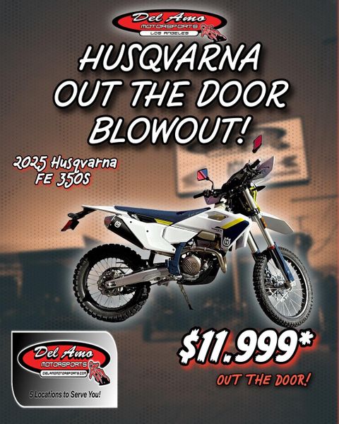 New 2025 Husqvarna FE 350S Image 1