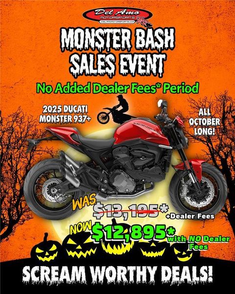 New 2025 Ducati MONSTER 937+ 
