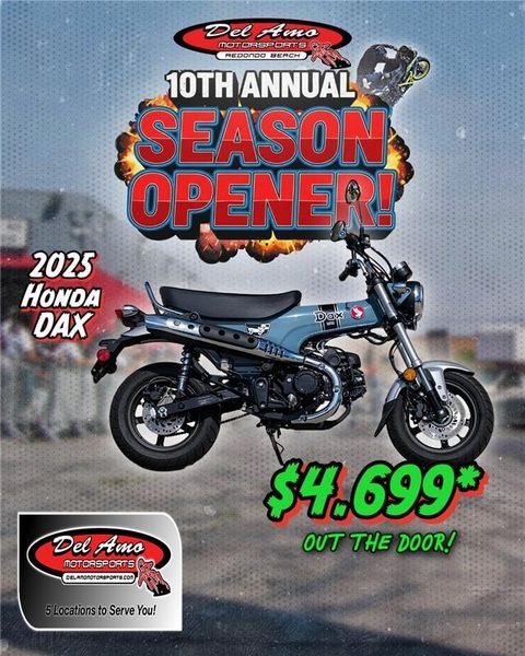 New 2025 Honda DAX 125 