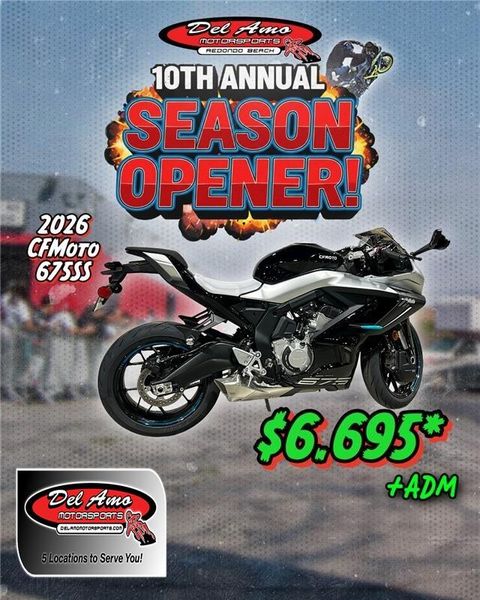New 2026 CFMOTO 675SS Image 1