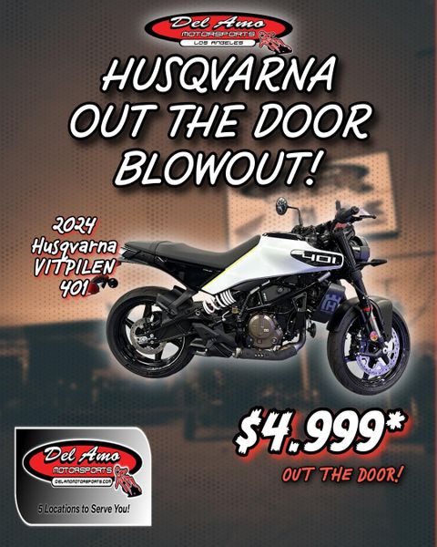New 2024 Husqvarna VITPILEN 401 Image 1