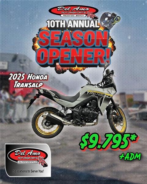 New 2025 Honda Transalp 