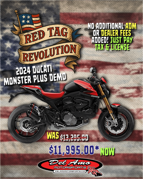 2024 Ducati MONSTER PLUS - DEMO Image 3