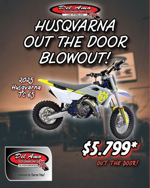 New 2025 Husqvarna TC 65 Image 1