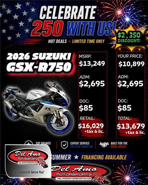 New 2026 Suzuki GSX-8TT 