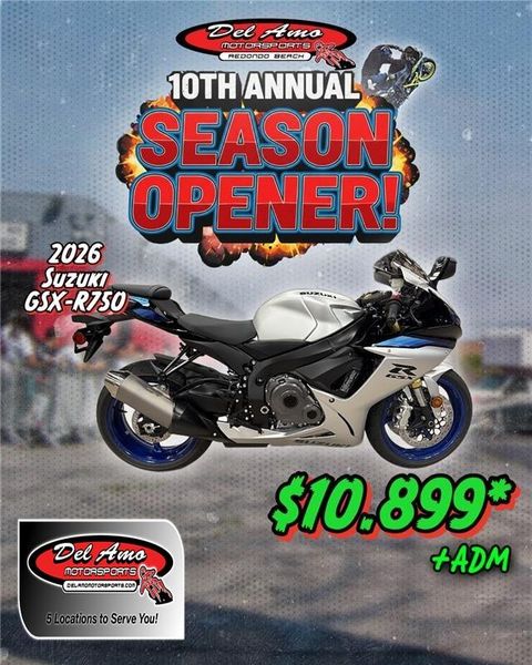 New 2026 Suzuki GSX-R750 