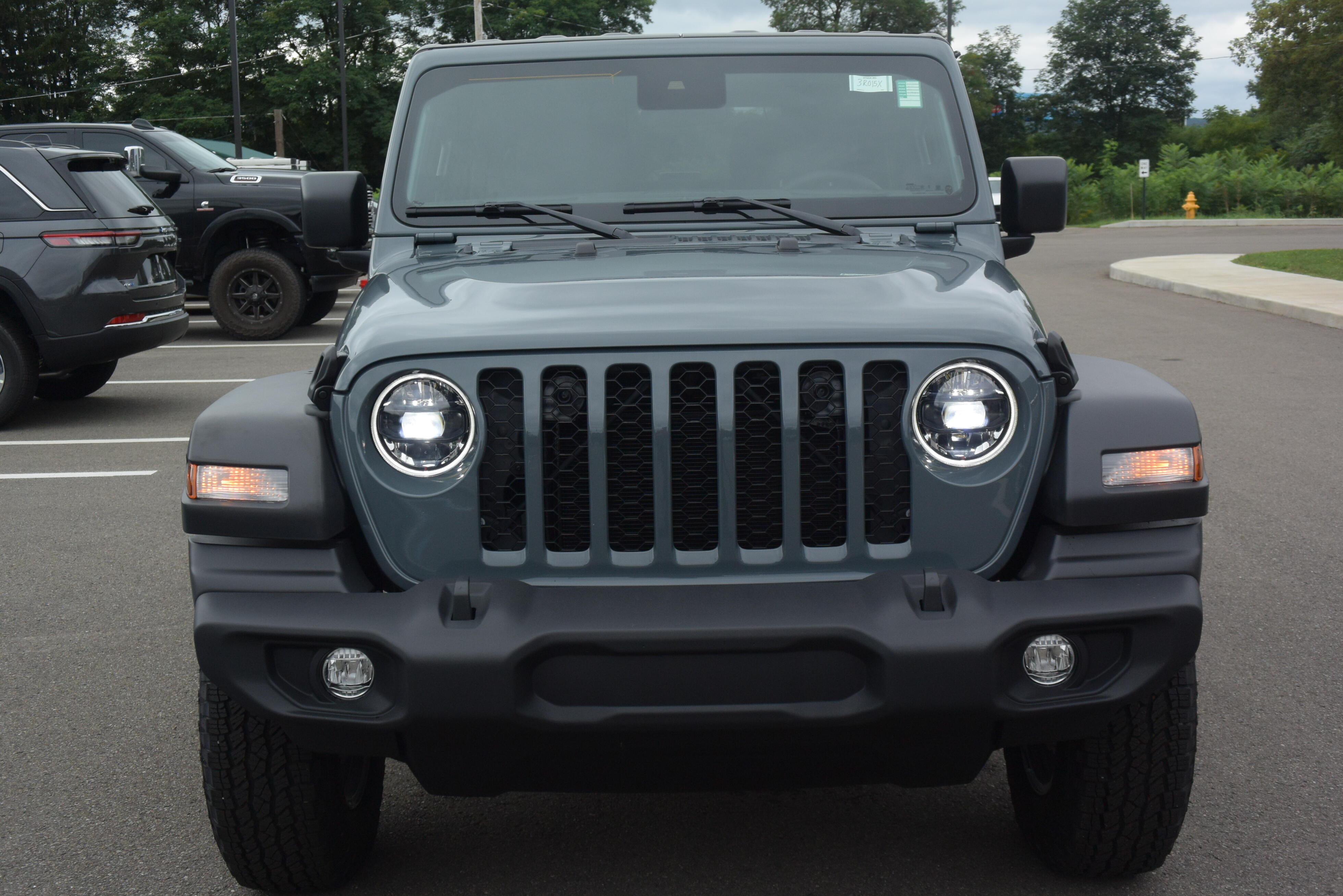 Used 2024 Jeep Wrangler 2-Door Sport S with VIN 1C4PJXAN1RW113786 for sale in Towanda, PA