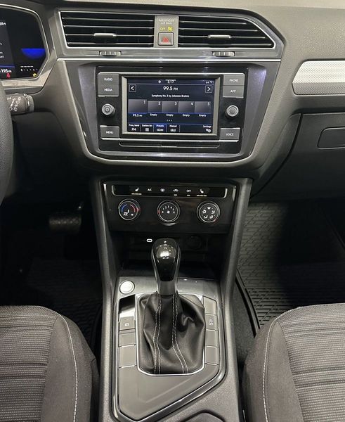 2023 Volkswagen Tiguan S w/ Dr Asst Pkg in a Platinum Gray Metallic exterior color and Black Heated Seatsinterior. Schmelz Countryside Alfa Romeo (651) 867-3222 schmelzalfaromeo.com 