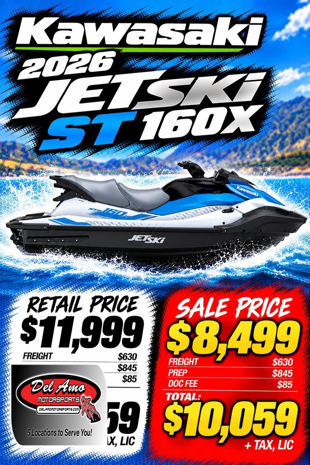 2026 Kawasaki JET SKI ST 160X