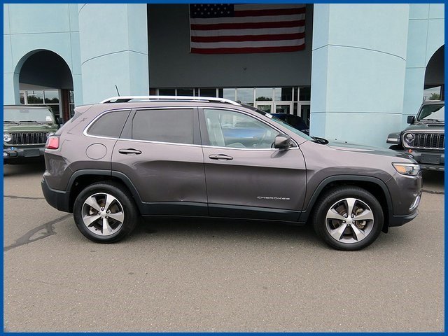 Certified 2021 Jeep Cherokee Limited with VIN 1C4PJMDX6MD102248 for sale in New Britain, CT