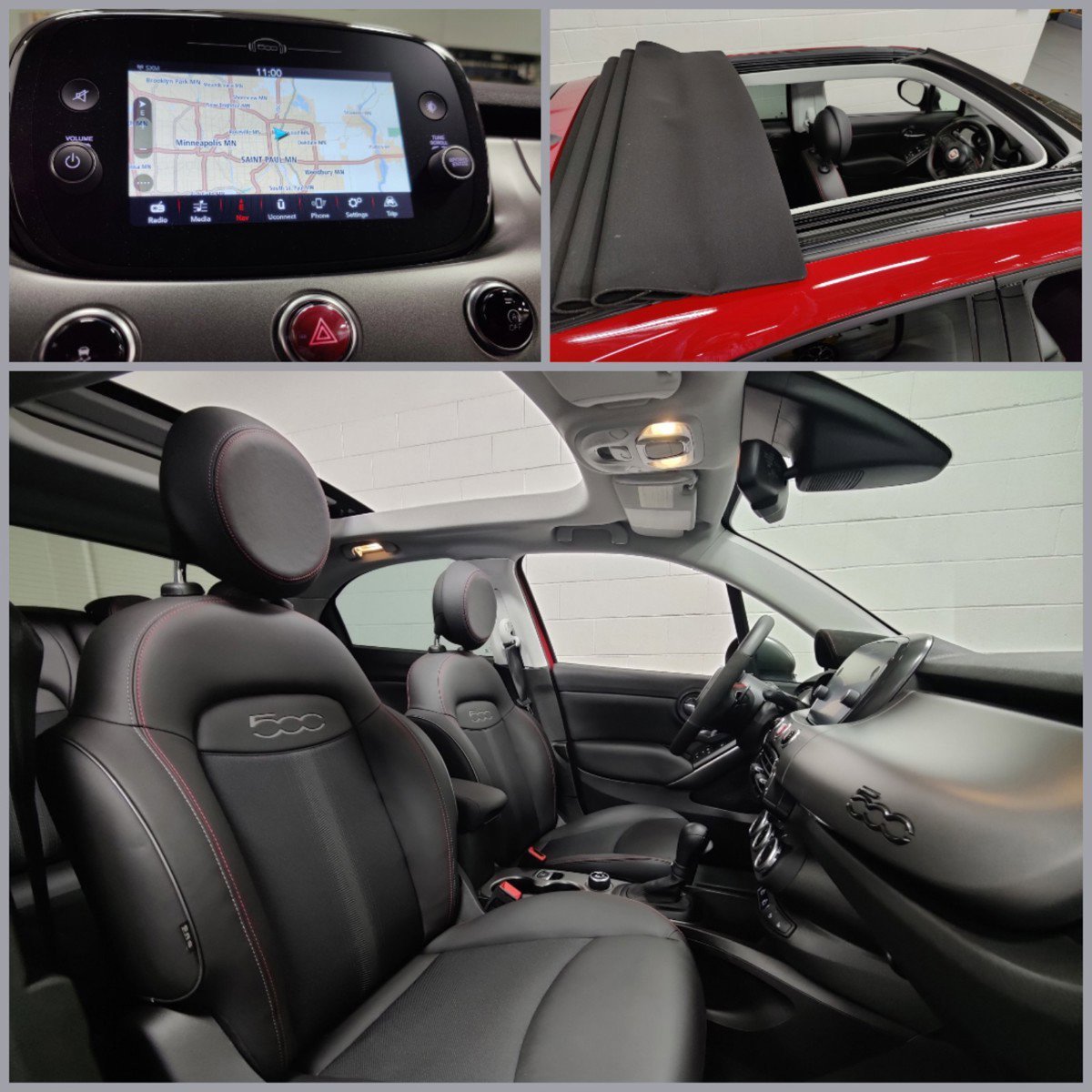 Used 2023 FIAT 500X Sport with VIN ZFBNF3B15PP990501 for sale in Maplewood, MN