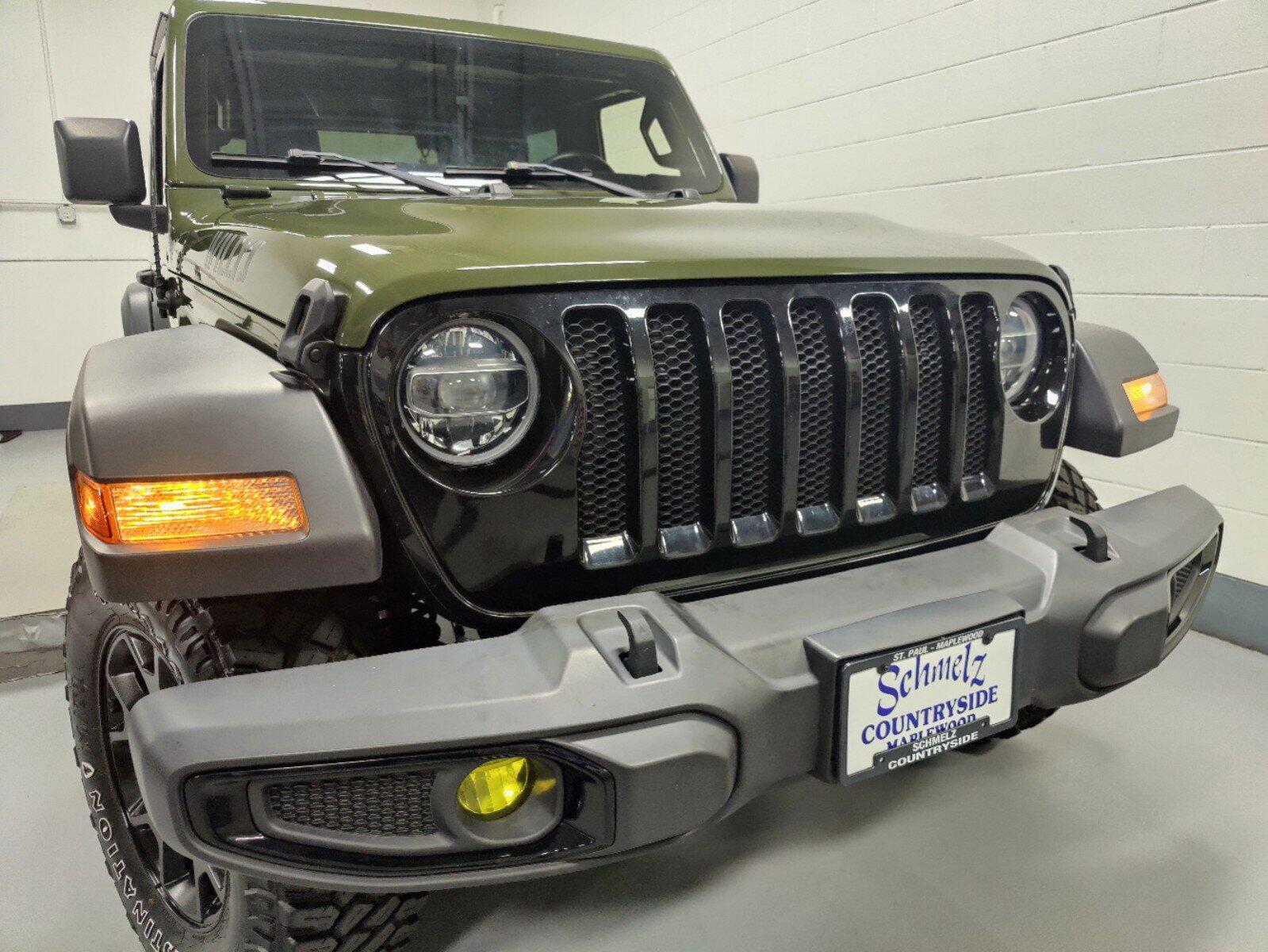 Used 2021 Jeep Wrangler Willys with VIN 1C4GJXAG8MW654408 for sale in Maplewood, MN