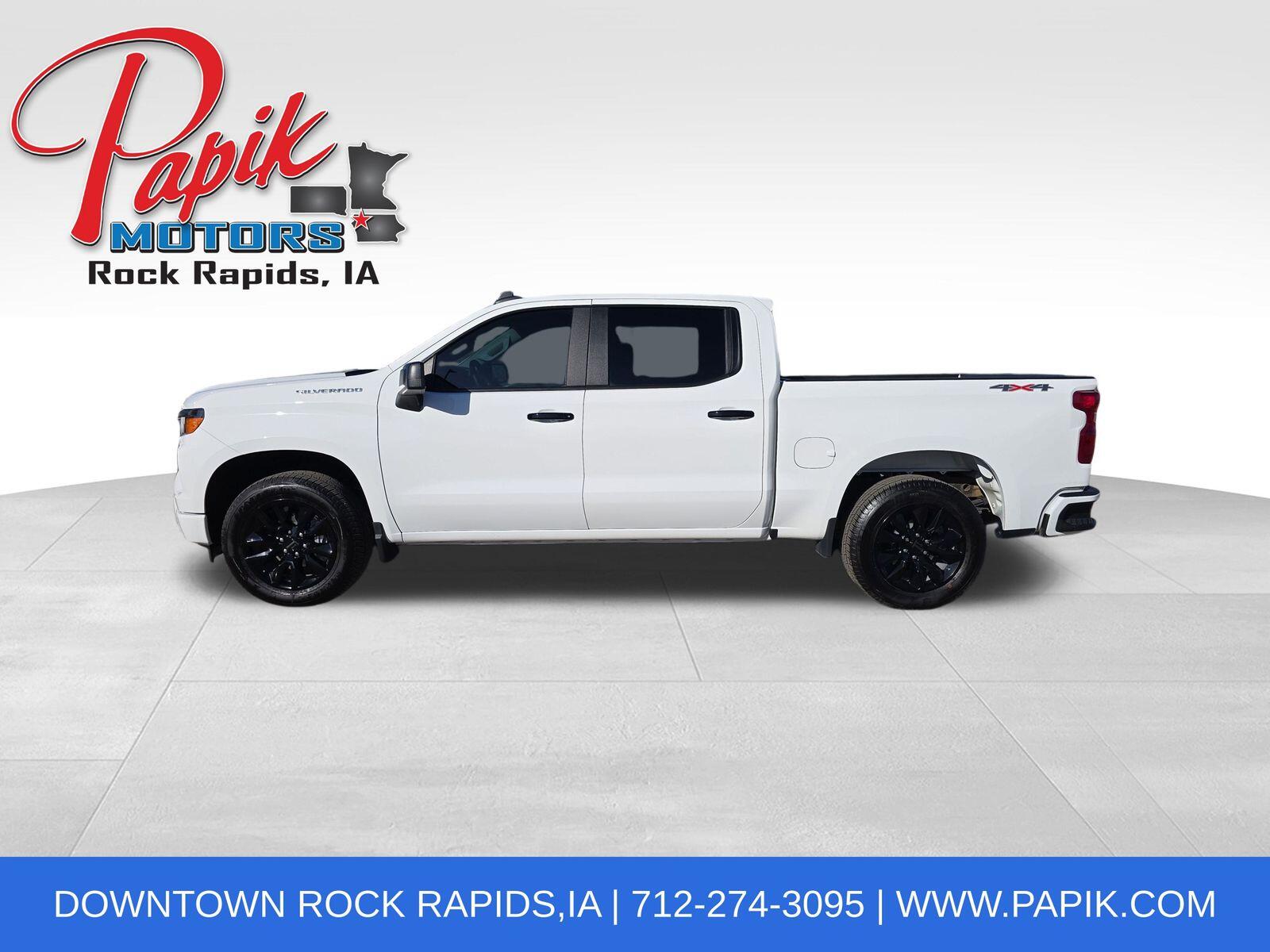 Used 2023 Chevrolet Silverado 1500 Custom with VIN 1GCPDBEK0PZ121237 for sale in Luverne, Minnesota