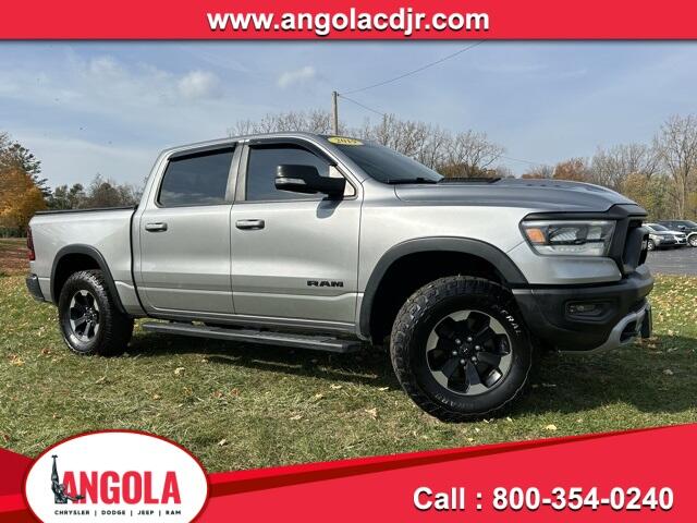 Used 2019 RAM Ram 1500 Pickup Rebel with VIN 1C6SRFLT2KN923939 for sale in Angola, IN