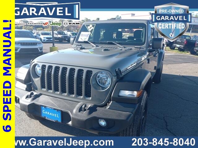 Used 2021 Jeep Gladiator Sport with VIN 1C6HJTAG1ML502606 for sale in Norwalk, CT