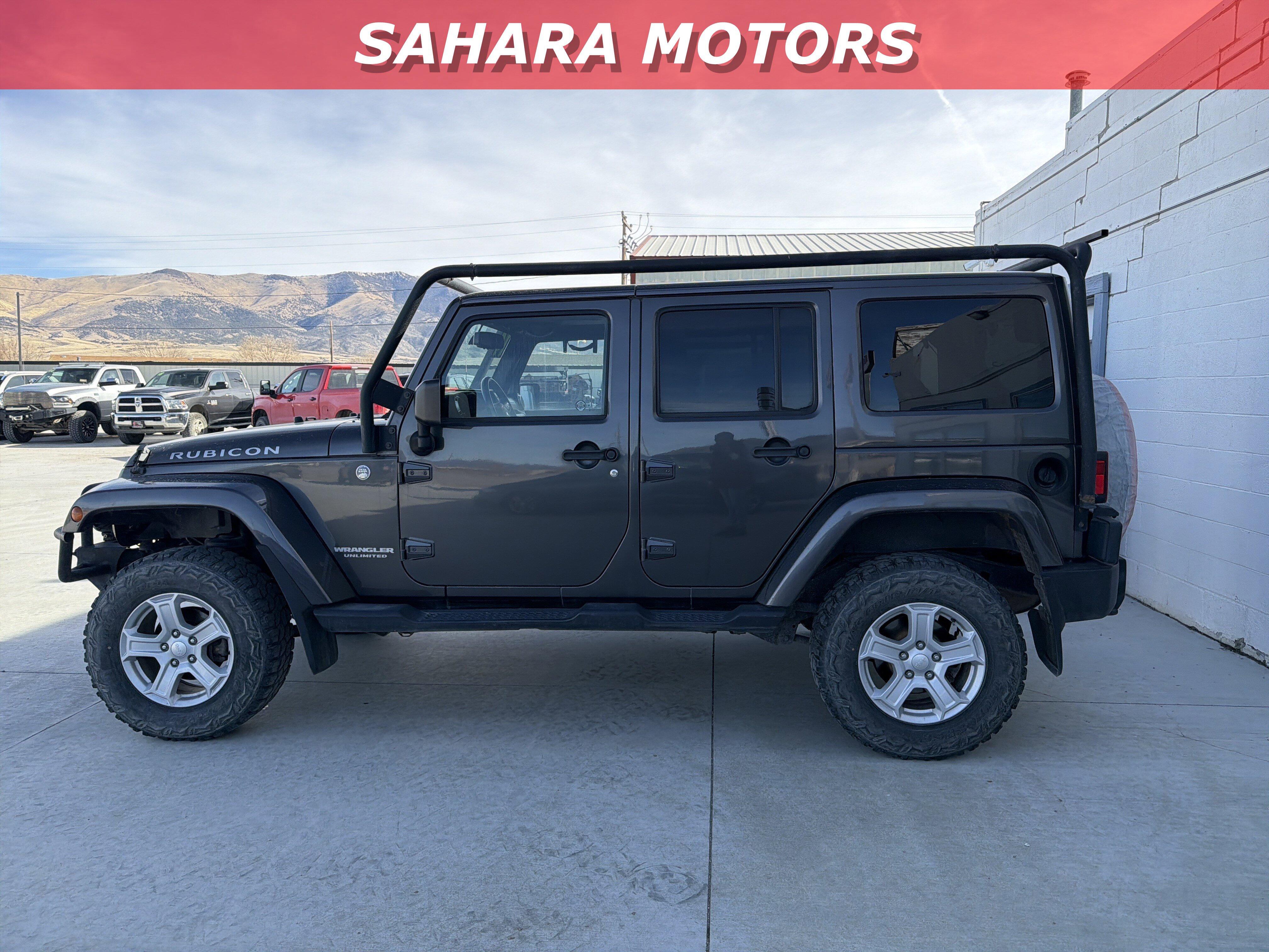 Used 2014 Jeep Wrangler Unlimited Rubicon with VIN 1C4BJWFG9EL245298 for sale in Ely, NV