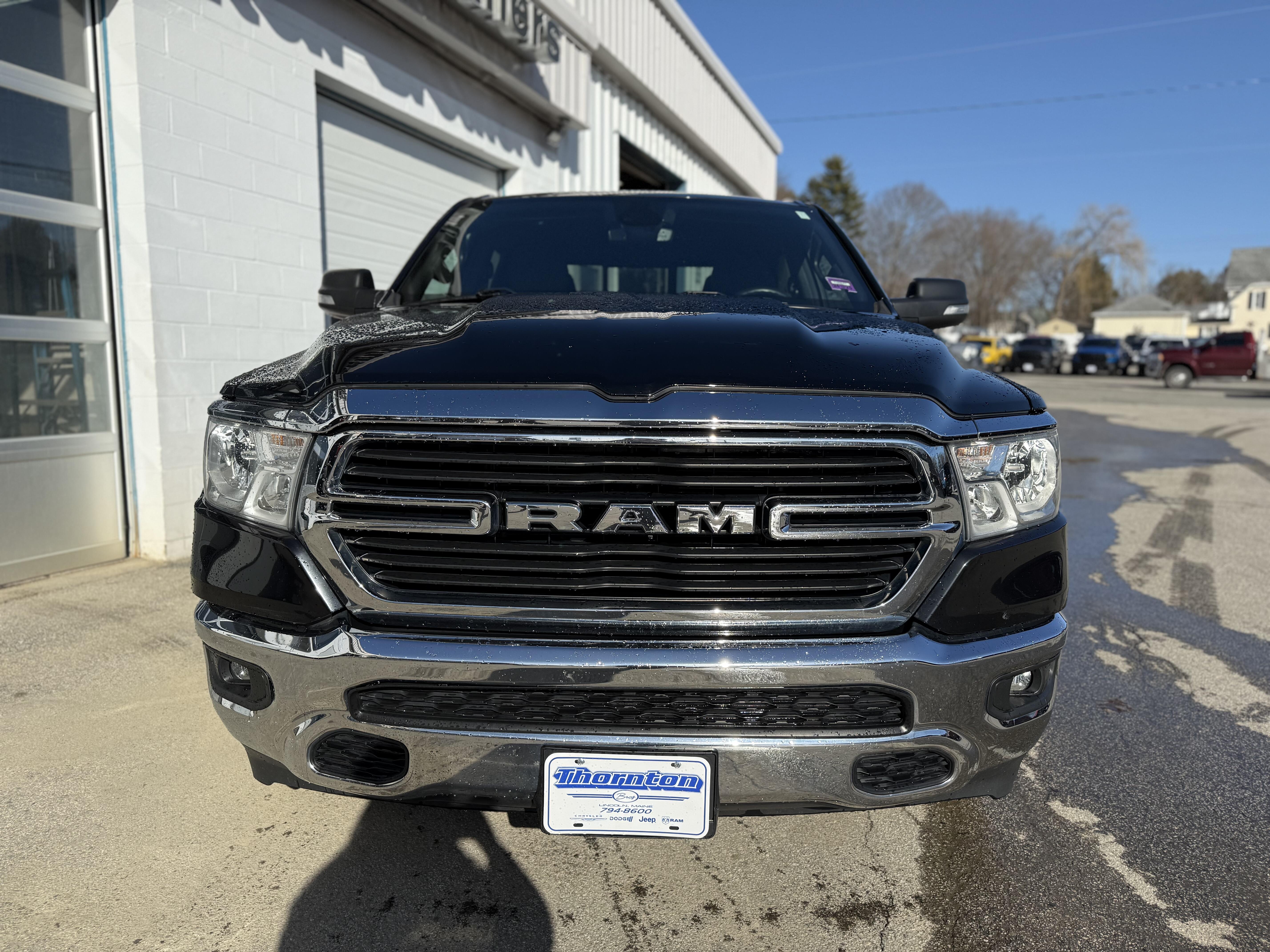 Used 2021 RAM Ram 1500 Pickup Big Horn/Lone Star with VIN 1C6RRFFG3MN644581 for sale in Lincoln, ME