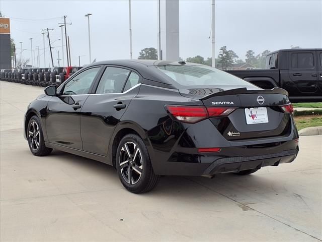 Used 2024 Nissan Sentra SV with VIN 3N1AB8CV3RY266610 for sale in Huntsville, TX