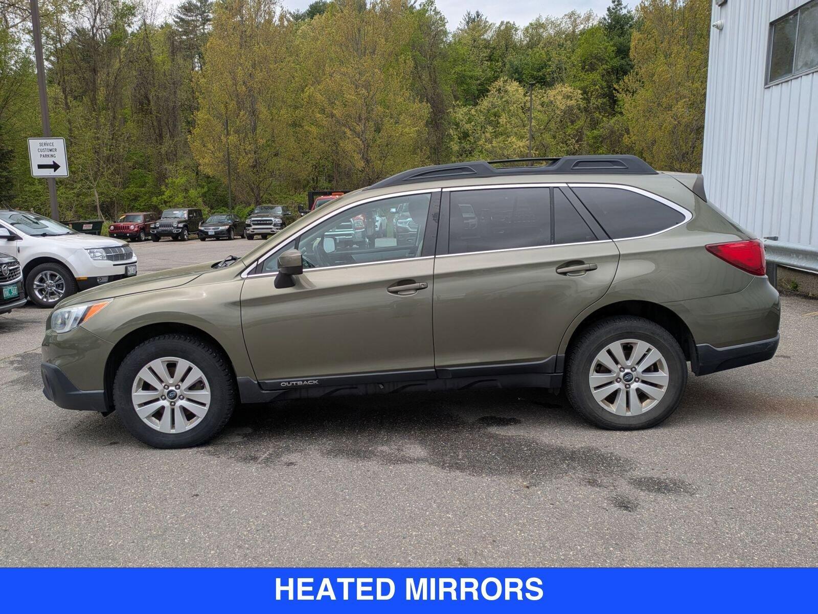 Used 2017 Subaru Outback Premium with VIN 4S4BSACC1H3219988 for sale in Brattleboro, VT