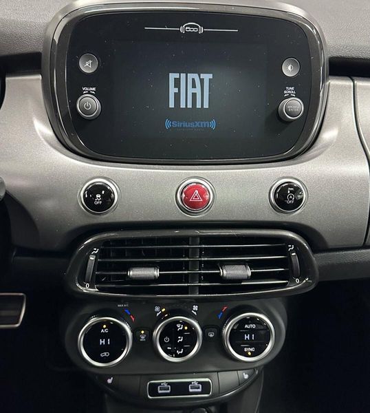 2022 Fiat 500X Sport AWD w/Sunroof in a Nero Cinema (Black Clear Coat) exterior color and Black Heated Seatsinterior. Schmelz Countryside SAAB (888) 558-1064 stpaulsaab.com 