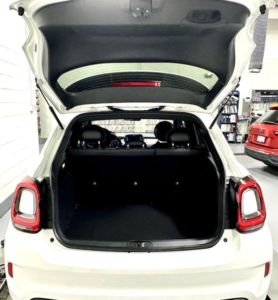 2022 Fiat 500X Sport AWD in a Bianco Gelato (White Clear Coat) exterior color and Black Heated Seatsinterior. Schmelz Countryside SAAB (888) 558-1064 stpaulsaab.com 