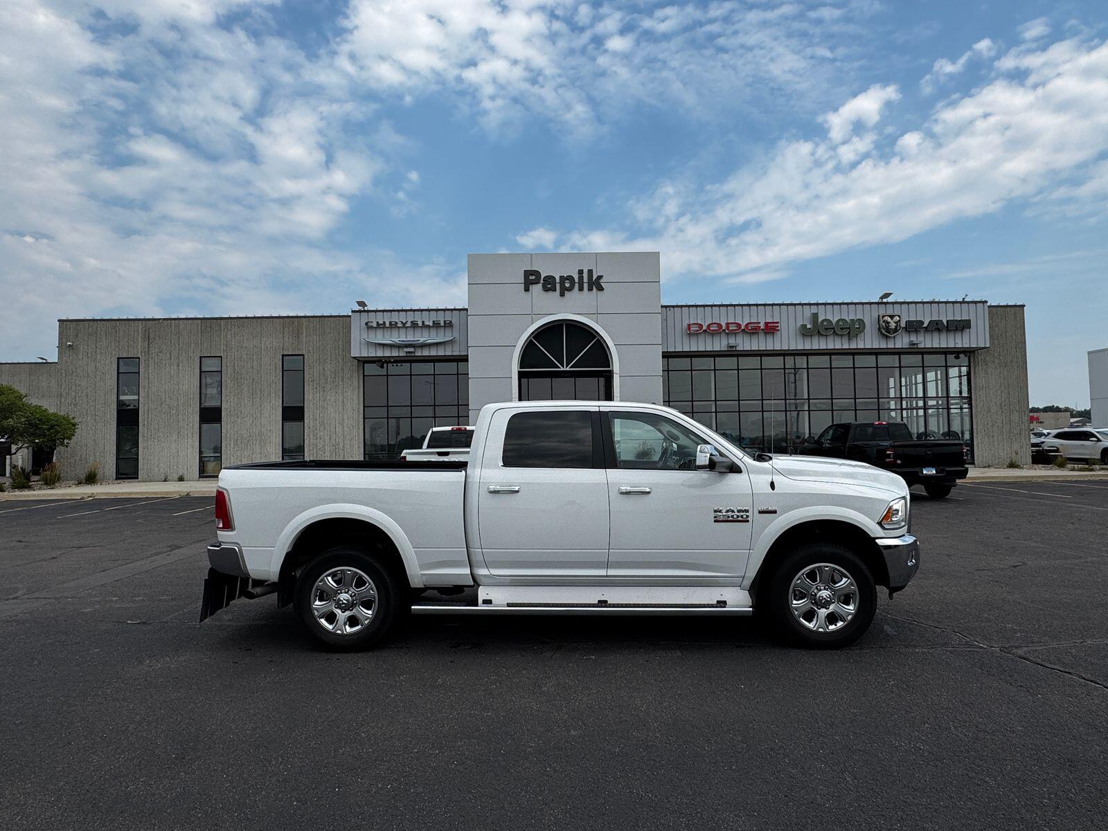 Used 2015 RAM Ram 2500 Pickup Laramie with VIN 3C6UR5FJ3FG696028 for sale in Luverne, Minnesota