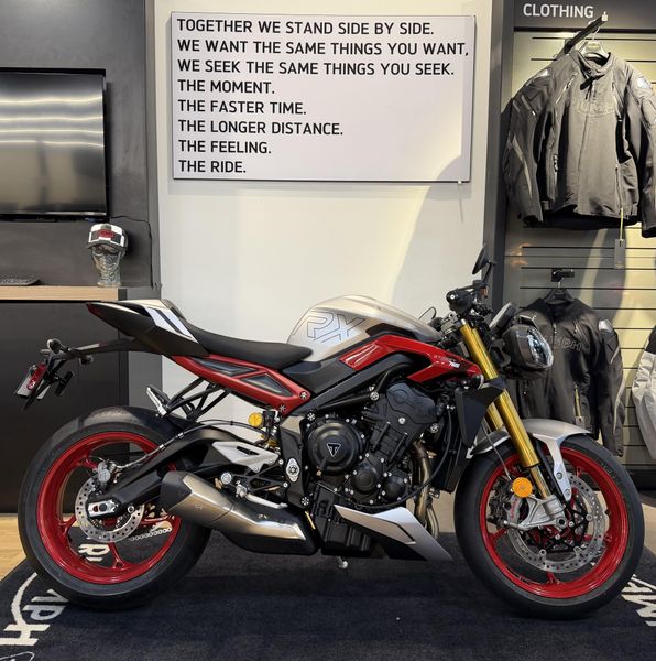 New 2026 Triumph Street Triple 765 RX 