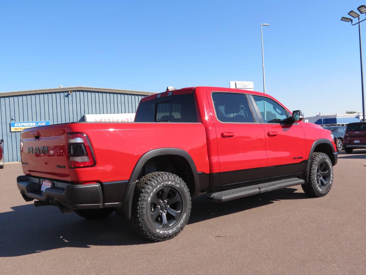Used 2021 RAM Ram 1500 Pickup Rebel with VIN 1C6SRFLT6MN566929 for sale in Fairmont, Minnesota