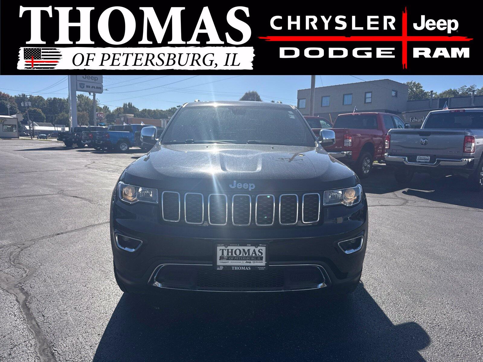 Used 2020 Jeep Grand Cherokee Limited with VIN 1C4RJEBGXLC279424 for sale in Petersburg, IL