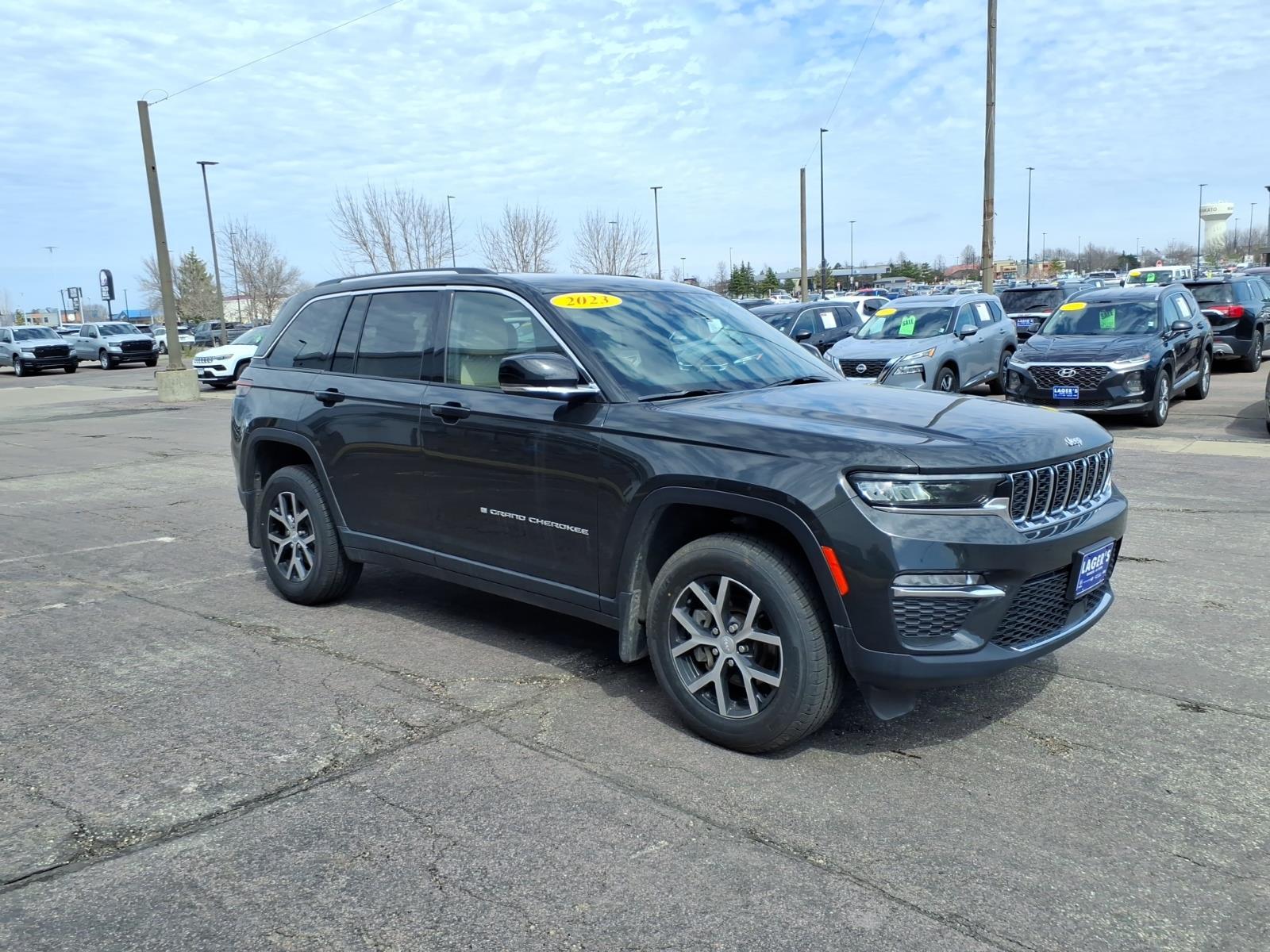 Used 2023 Jeep Grand Cherokee Limited with VIN 1C4RJHBG5P8770591 for sale in Mankato, Minnesota