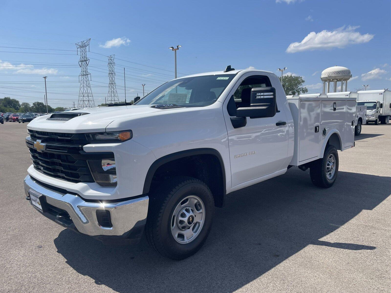Used 2024 Chevrolet Silverado 2500HD Work Truck with VIN 1GB0YLE79RF303616 for sale in Glenview, IL