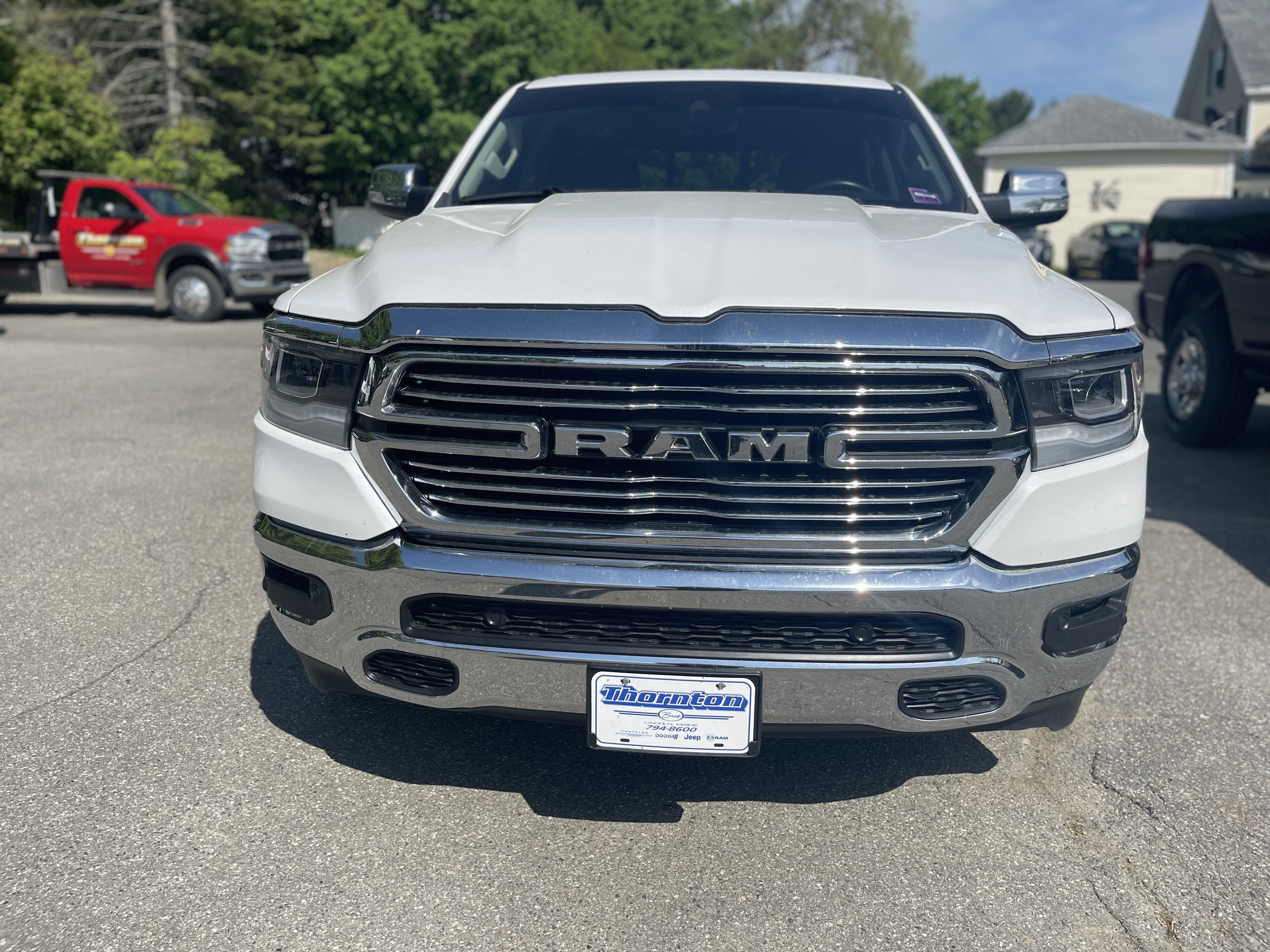 Certified 2022 RAM Ram 1500 Pickup Laramie with VIN 1C6SRFJT3NN229915 for sale in Lincoln, ME