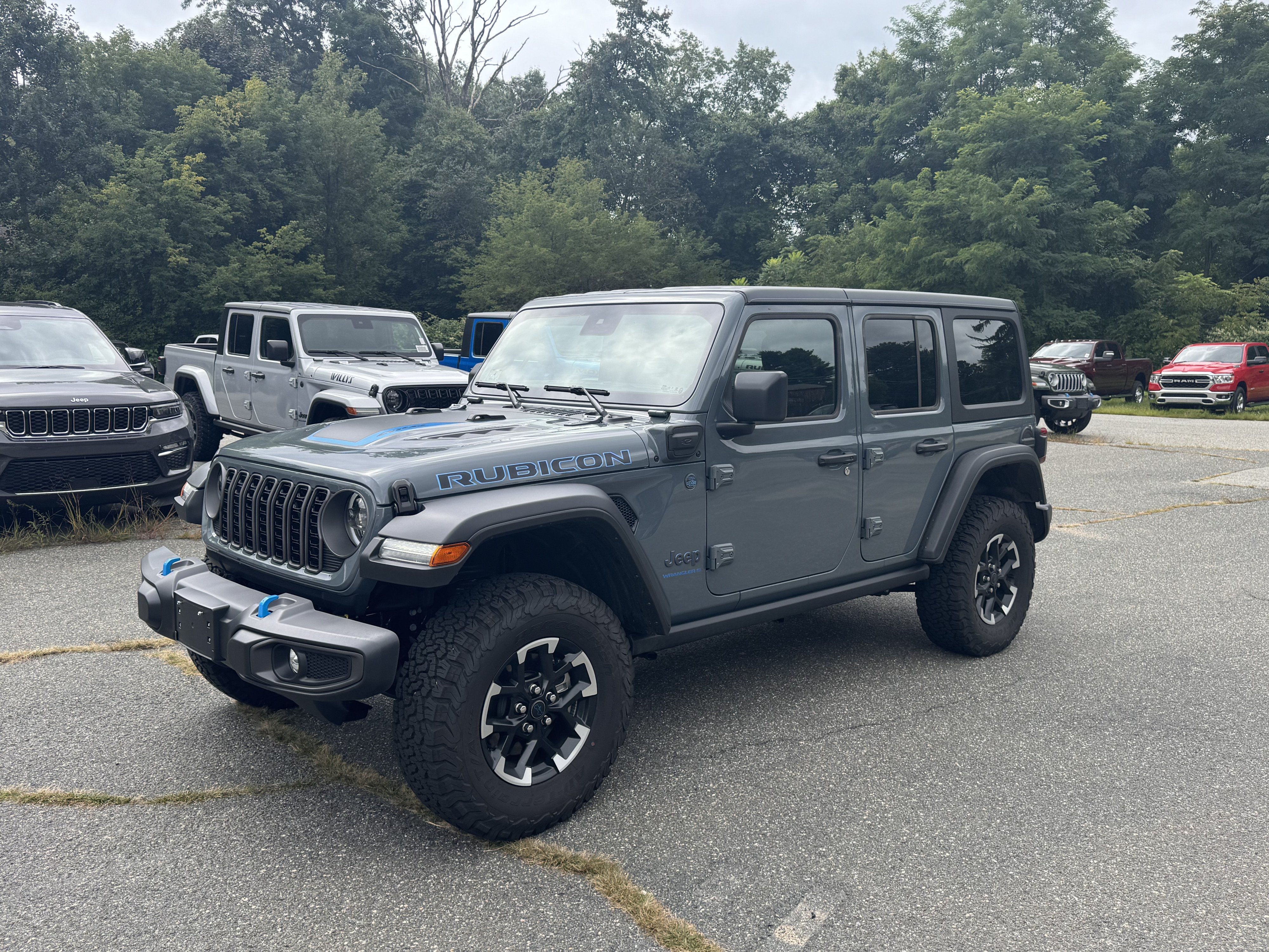 Used 2024 Jeep Wrangler 4xe Rubicon 4XE with VIN 1C4RJXR65RW255080 for sale in Ware, MA