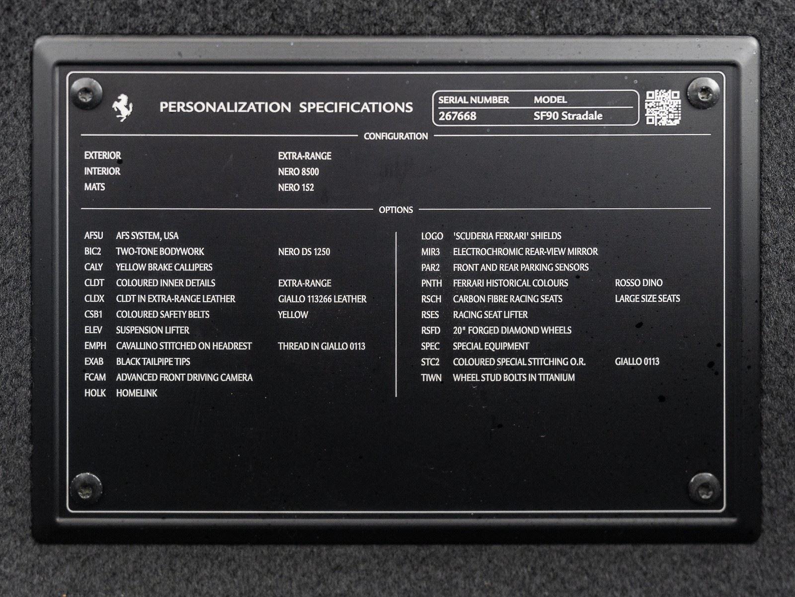 Used 2021 Ferrari SF90 Stradale 