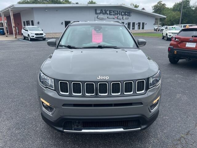 Used 2021 Jeep Compass Limited with VIN 3C4NJDCB7MT599771 for sale in Seaford, DE