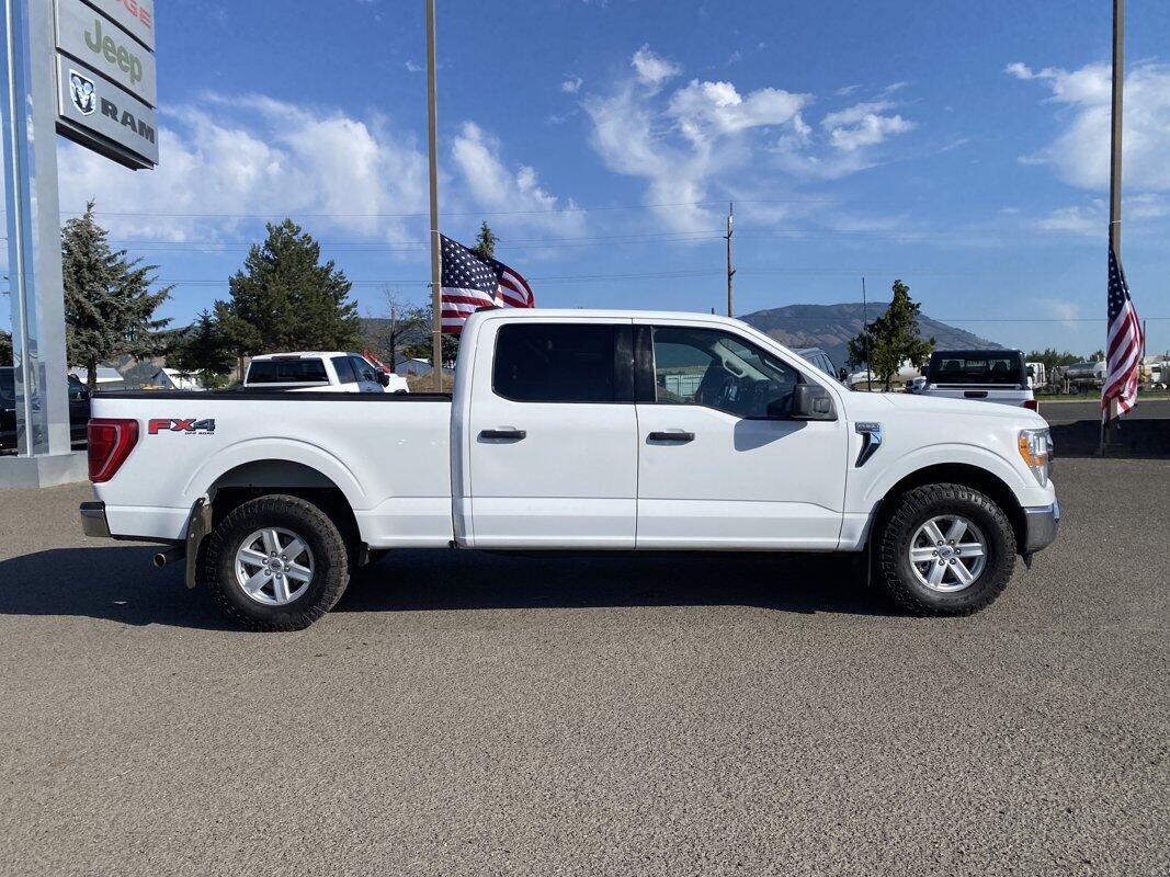 Used 2022 Ford F-150 XLT with VIN 1FTFW1E55NFA30988 for sale in Island City, OR