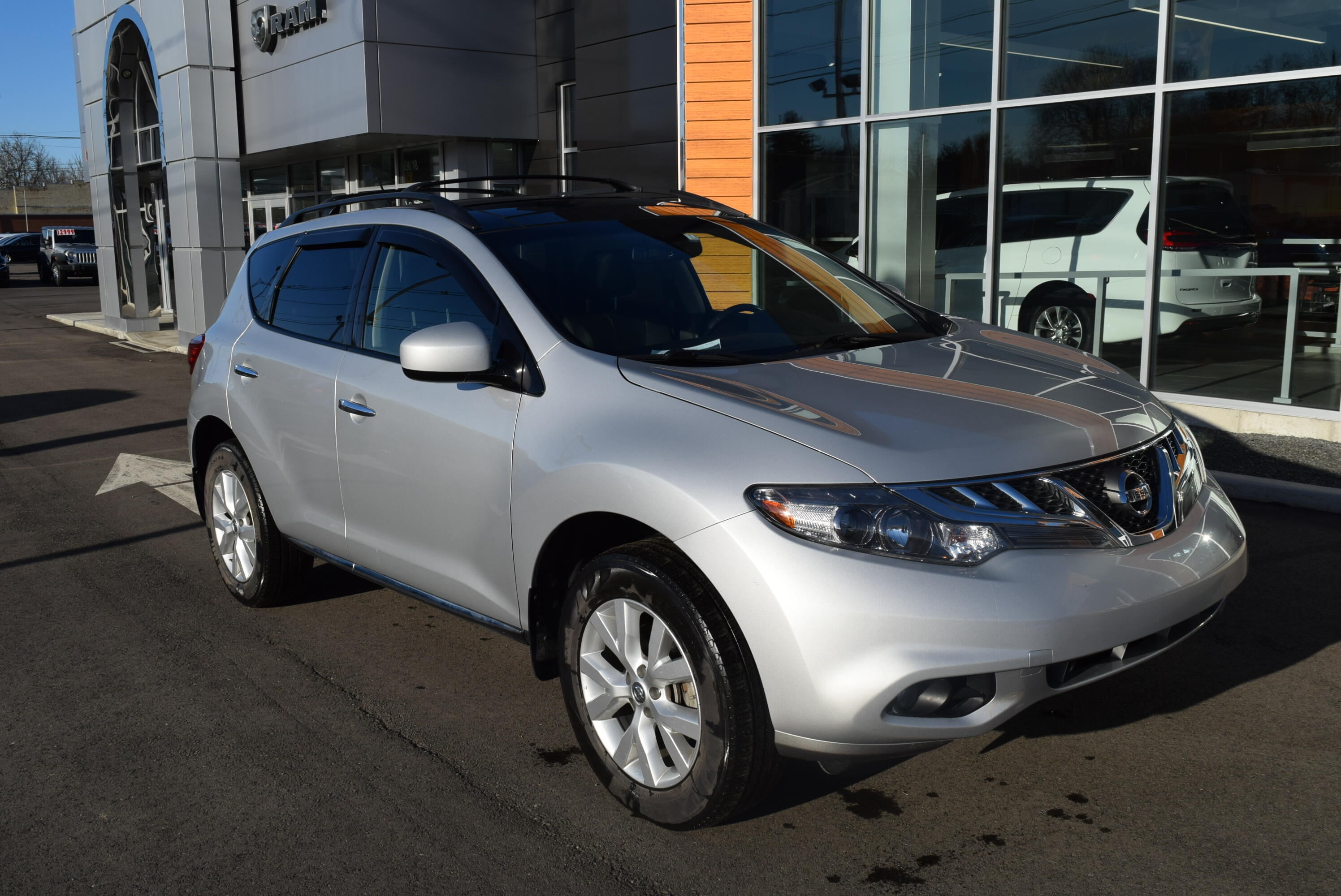 Used 2014 Nissan Murano SL with VIN JN8AZ1MWXEW520603 for sale in Sayre, PA